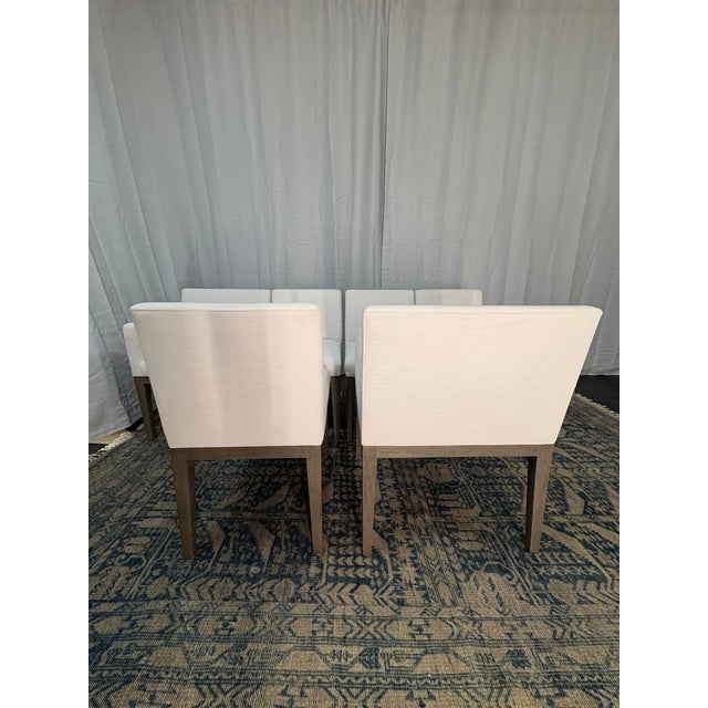 Rh Restoration Hardware – Morgan Fabric Dining Chair Set (6 Pieces) For Sale - Image 16 of 18