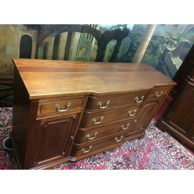 Item: Vintage Buffet in Mahogany. Age & Condition: Circa 1960. Good, some minor signs of age and use. Dimensions: 62″ wide...