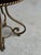 Vintage Spanish Gilt Iron Martini Drinks Table, 1950s For Sale - Image 12 of 17