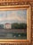 European School, Lakeside Villa with Swans, 1890s, Oil on Canvas, Framed For Sale - Image 8 of 12