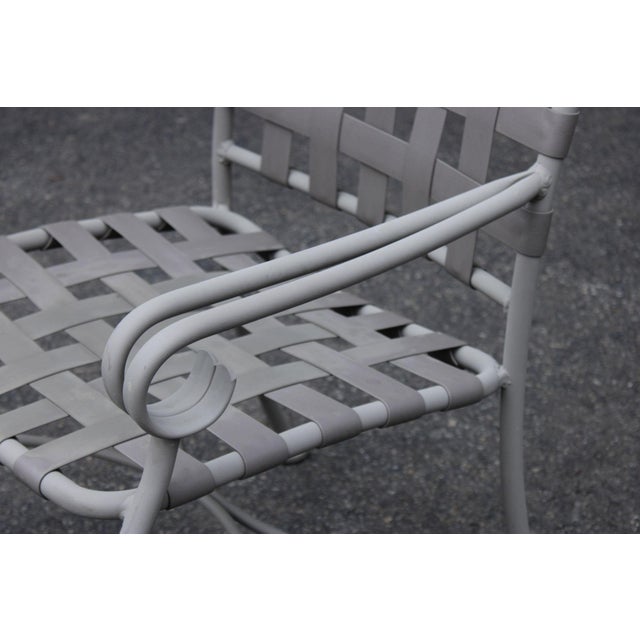 Woodard Ramsgate Oval Patio Dining Table And Six Chairs Set For Sale - Image 18 of 18