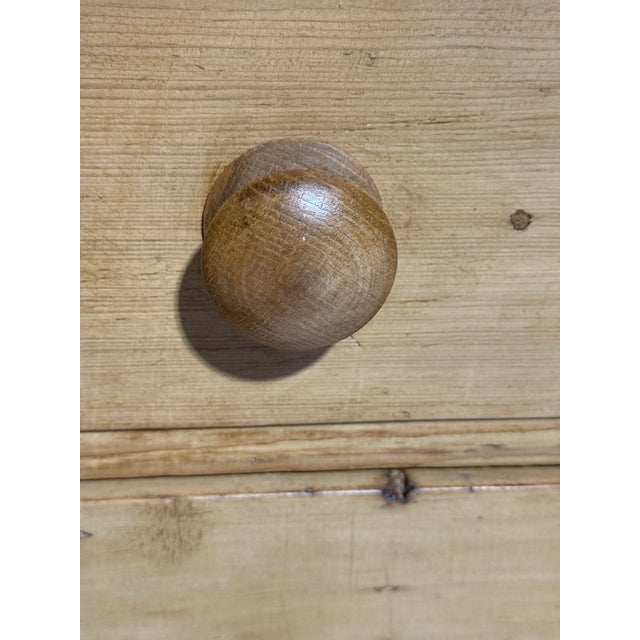 Antique Pine Four Drawers - Chest of Drawers From England For Sale - Image 11 of 18