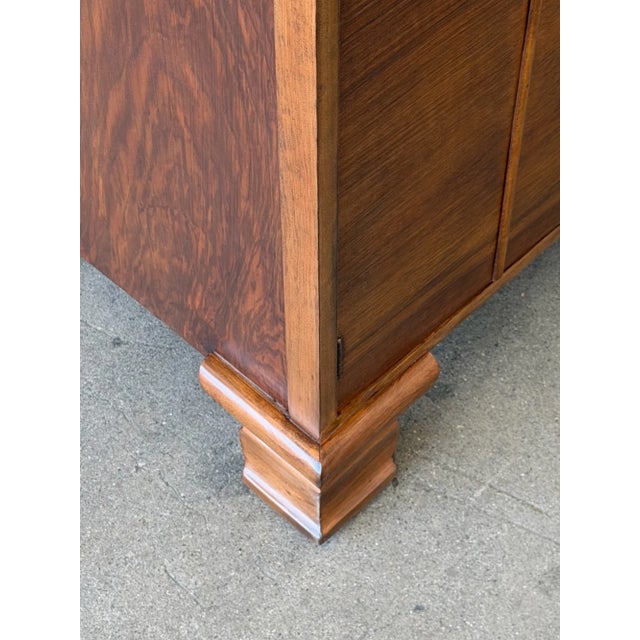 1940s Art Deco Compact Armoire For Sale In Los Angeles - Image 6 of 15