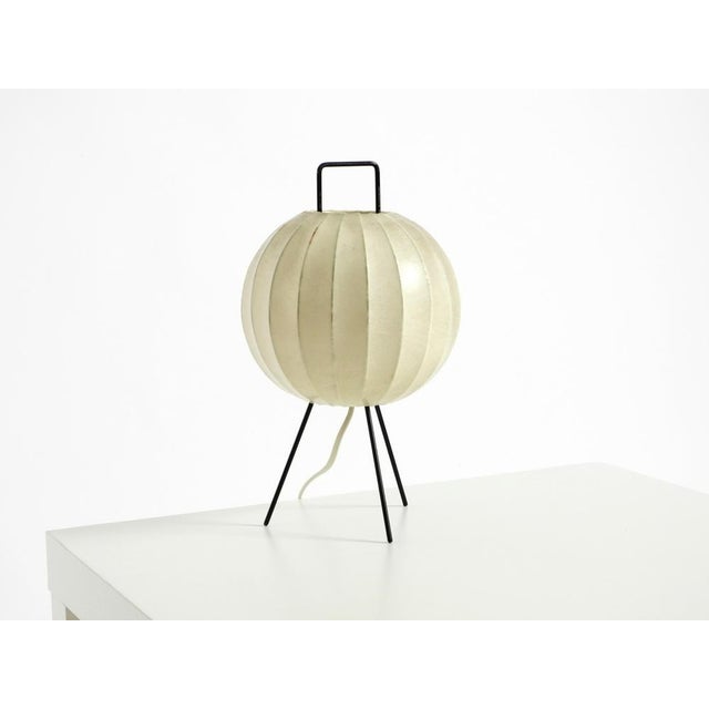 Mid-Century Modern Tripod Cocoon Table Lamp, 1950s For Sale - Image 6 of 18