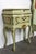 Venetian Baroque Green Lacquered Hand-Painted Floral Single Bed Set with Two Nightstands, 1950s, Set of 3 For Sale - Image 6 of 12