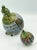 Folk Art Folk-Art Ken Edwards Tonala Pottery Hand Painted Palomar Quail Mama & Baby Bird For Sale - Image 3 of 9