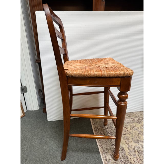 Early 21st Century Ballard Designs Avignon Bar Stools, Pair For Sale - Image 5 of 12