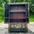 Asian Vintage Asian Hand Painted Cabinet For Sale - Image 3 of 6