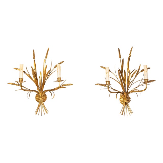 Pair of 20th Century French Sconces - Inspired By Coco Chanel For Sale