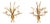 Pair of 20th Century French Sconces - Inspired By Coco Chanel For Sale