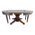 Antique Early 19th Century Round Pedestal Dining Tables W/Two Leaves For Sale
