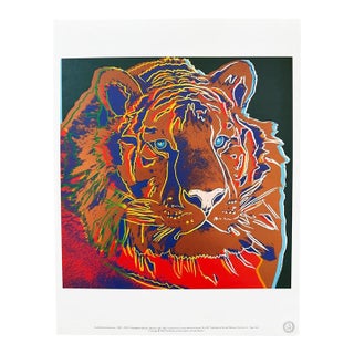 Andy Warhol Pop Art Siberian Tiger 1983 For Sale
