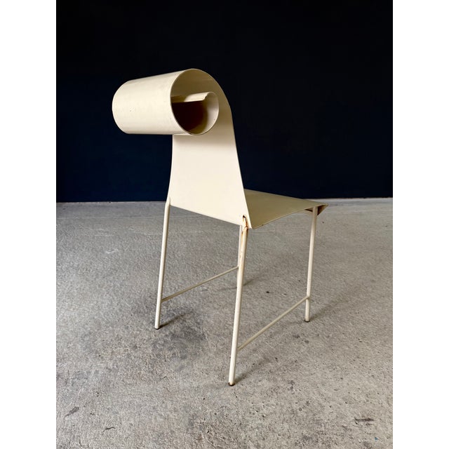 Vintage French Metal Swirl Back Garden Chairs, 1960s, Set of 4 For Sale - Image 14 of 18