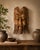 Chinese Vintage Chinese-Style Warrior Wall Mask in Hand-Carved Tropical Wood, C. 1960–1980 For Sale - Image 3 of 11