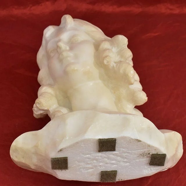 Bust of Young Girl, 19th Century, Marble For Sale - Image 11 of 12