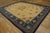 1920s 1920s Antique Chinese Peking Chinese Floral Medallion Deco Ivory Rug For Sale - Image 5 of 11