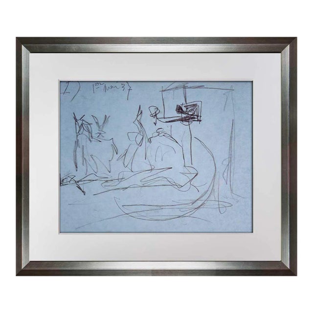 Pablo Picasso Horse Ltd Edition Lithograph Guernica +Custom Frame For Sale