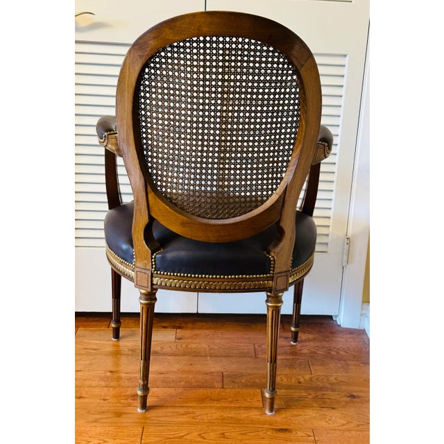 Gold Louis XVI Style Chair by Simon Loscertales Bona For Sale - Image 8 of 12