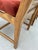 1980s Set of 4 Reupholstered Cane Back Dining Chairs by American Martinsville For Sale In Cleveland - Image 6 of 12