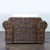 2010s Ralph Lauren Woven Rattan Lounge Chair With White Cushions For Sale - Image 5 of 13