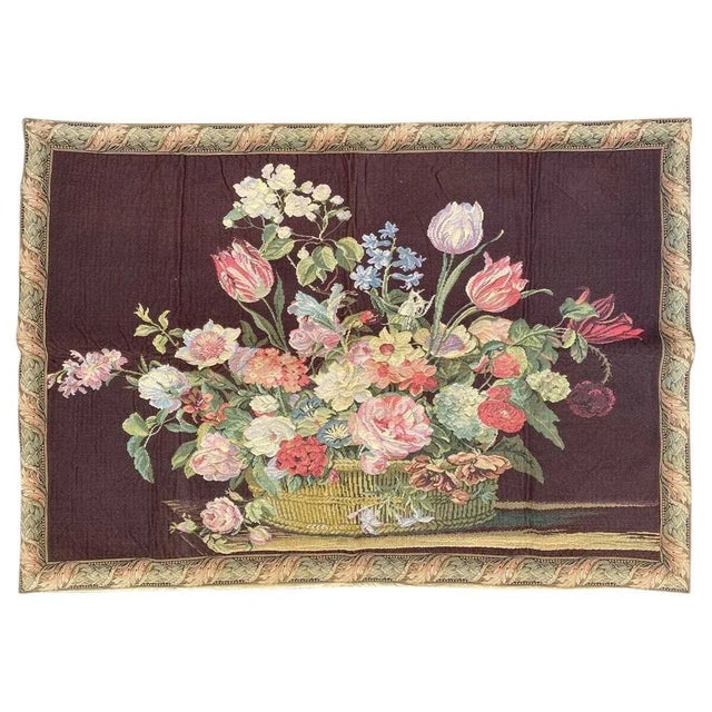Vintage French Jacquard Tapestry For Sale - Image 18 of 18