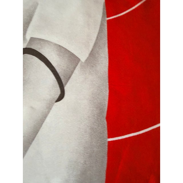 Textile Pierre Cardin Lady Silk Scarf 1970 For Sale - Image 7 of 12