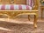 1960s French Artisan Louis XVI Gold Beech Cane Settee For Sale - Image 6 of 8