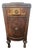 Antique Early 20th Century Burl Mahogany Bedside Table / Nightstand For Sale