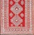 Antique Caucasian Kazak Gallery Rug in Brilliant Red With Geometric Design 5'0 X 11'0 For Sale - Image 4 of 12