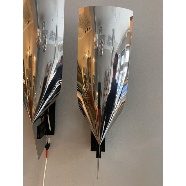 Wall Lamps by Michel Boyer, 1970s, Set of 2 For Sale - Image 9 of 10