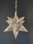 Antique Brass and Glass Star Light, 1970s For Sale - Image 3 of 9