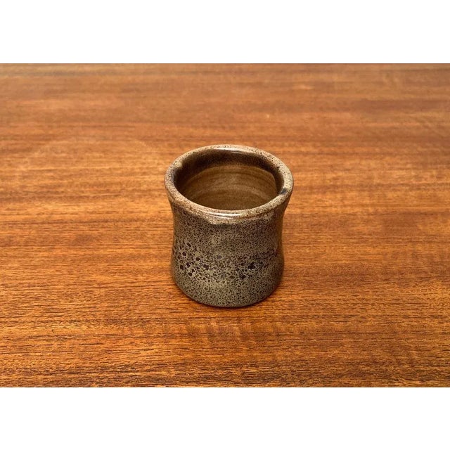 Mid-Century German Studio Pottery Vase or Mug by Anke Rasche-Suhr, 1960s For Sale - Image 5 of 12