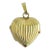 Heart Charm Locket in 14-Karat Yellow Gold For Sale