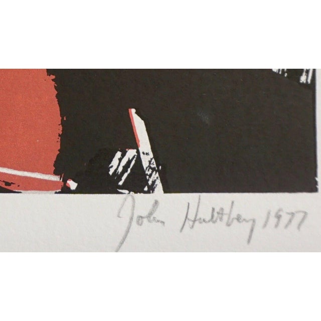 Contemporary 1980s John Hutlberg Sketch Serigraph For Sale - Image 3 of 4
