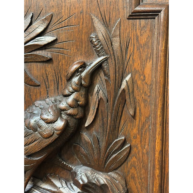Brown 19th Century Black Forest Wall Panel Bird For Sale - Image 8 of 14