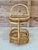 Mid-Century Italian Rattan and Bamboo Bar Cart in the Manner of Franco Albini For Sale - Image 9 of 12