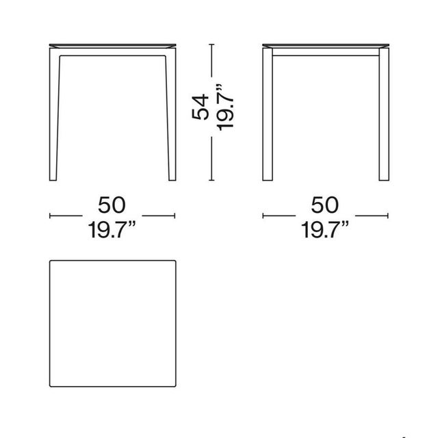 Scighera Tables by Piero Lissoni for Cassina, Set of 4 For Sale - Image 16 of 17