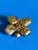 Teal Hollywood Regency 1960s Juliana Style Maltese Cross Rhinestone Cluster Brooch For Sale - Image 8 of 8