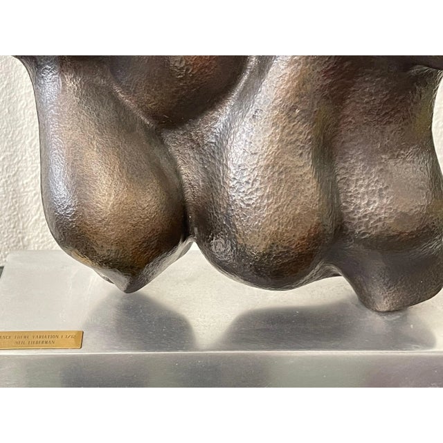 Metal Neil Lieberman Bronze "Dance Theme Variation 1" For Sale - Image 7 of 13