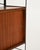 Black Metal Bookcase with Teak Storage Compartment, 1950s For Sale - Image 8 of 11