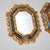 A stunning pair of antique Italian decorative gilt wood mirrors. They are in the classical Rococo style, they were made in...
