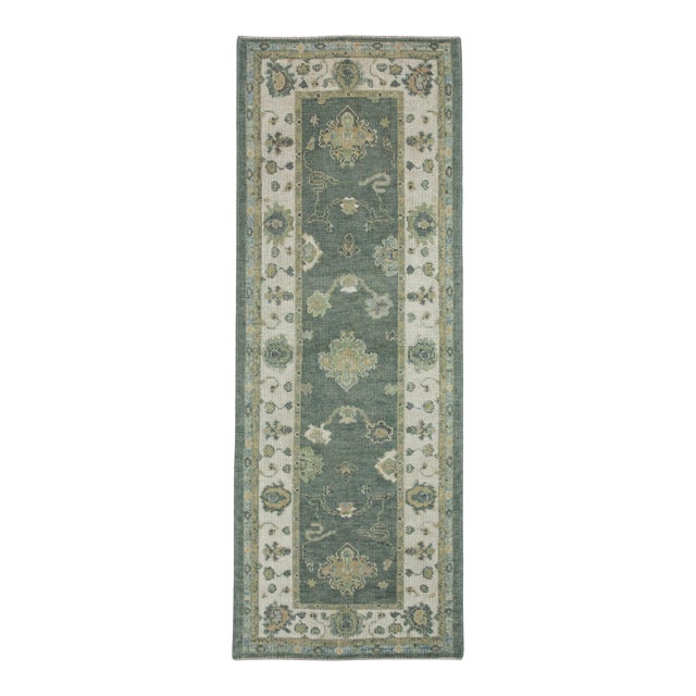 Turkish Oushak Rug 2'11"x 7'11" #19164 For Sale