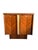 Mid-Century Modern Pair of Mid Century Modern Walnut Nightstands, Canadian Made Two Door Bedside Cabinets For Sale - Image 3 of 16