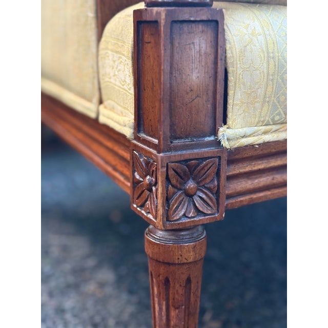 Late 20th Century Henredon Neoclassical Chairs - For Reupholstery For Sale - Image 10 of 11