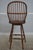 1990s Set of 4 English Windsor Style Swivel Bar Stools For Sale - Image 5 of 18
