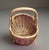 Farmhouse Hand‑Woven Rattan Double‑Handle Basket With White‑Wash Patina For Sale - Image 3 of 6