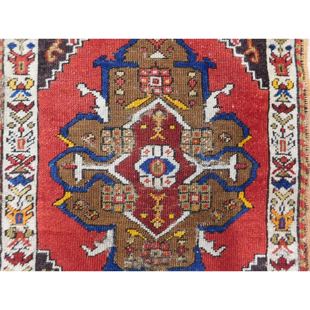 1930s Antique Caucasian Rug. 2'x 3'6" For Sale - Image 5 of 18
