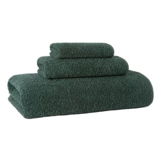 Prestige Garment Washed Bath Sheet Towel, Moss For Sale
