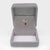 Modern Madagascar Ruby Pendant With Natural Diamonds in Solid 14k Gold – Round 4.5mm For Sale - Image 3 of 8