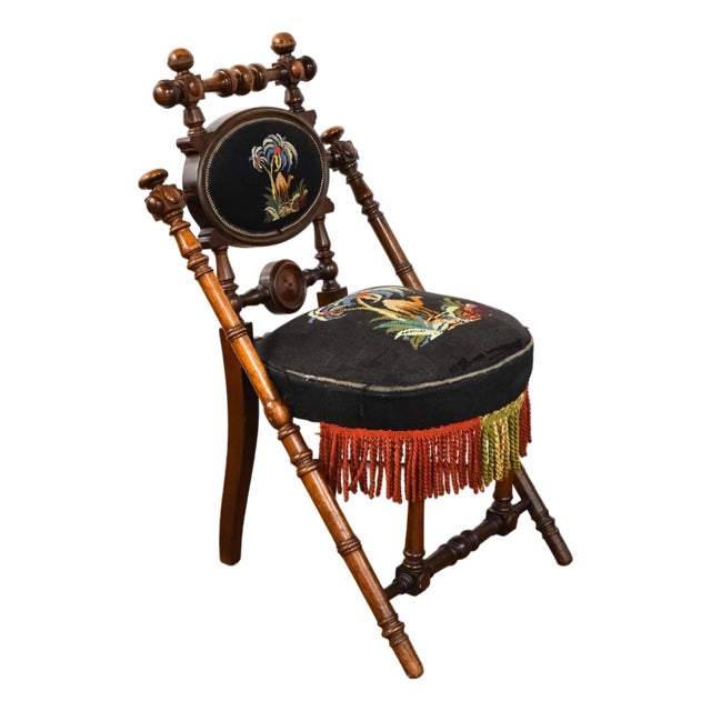 George Hunzinger Chair 1869 Arabian Side Chair For Sale
